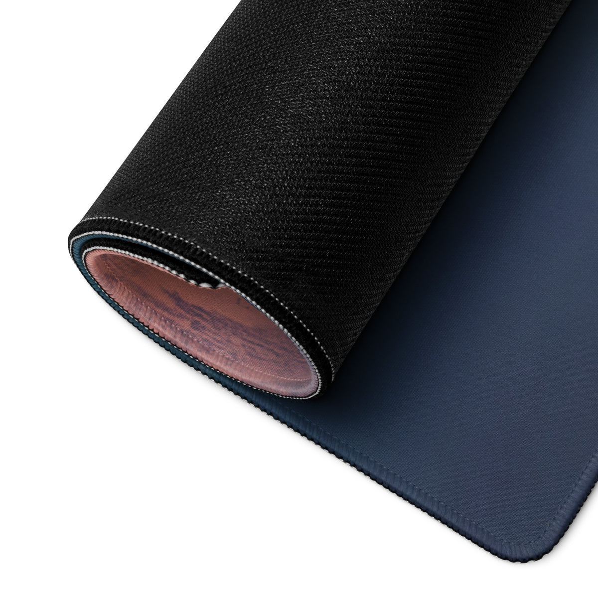 Porsche 911 Inspired Silver Gold Rim Turbo Desk Mat – High-Precision XL Gaming Mousepad