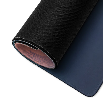 Porsche 911 Inspired Silver Gold Rim Turbo Desk Mat – High-Precision XL Gaming Mousepad