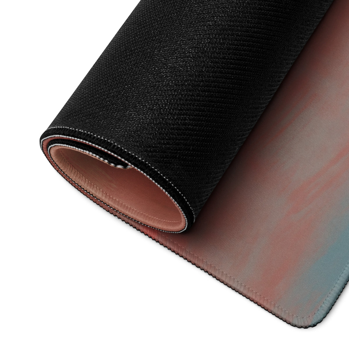 BMW M4 Inspired Alpine White Widebody Desk Pad – Ultra-Glide Stitched Edge Gaming Mouse Mat
