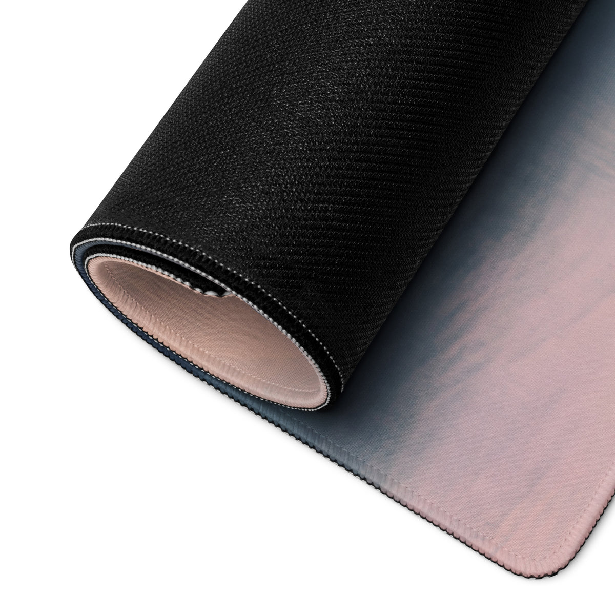 Porsche 911 Inspired White Widebody GT Wing Desk Mat – High-Precision XL Gaming Mousepad
