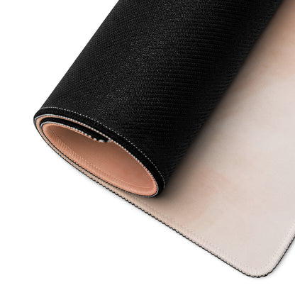 Porsche 911 Inspired Dark Green Restomod Gold Rim Desk Mat – Low-Friction Cloth Setup Mousepad