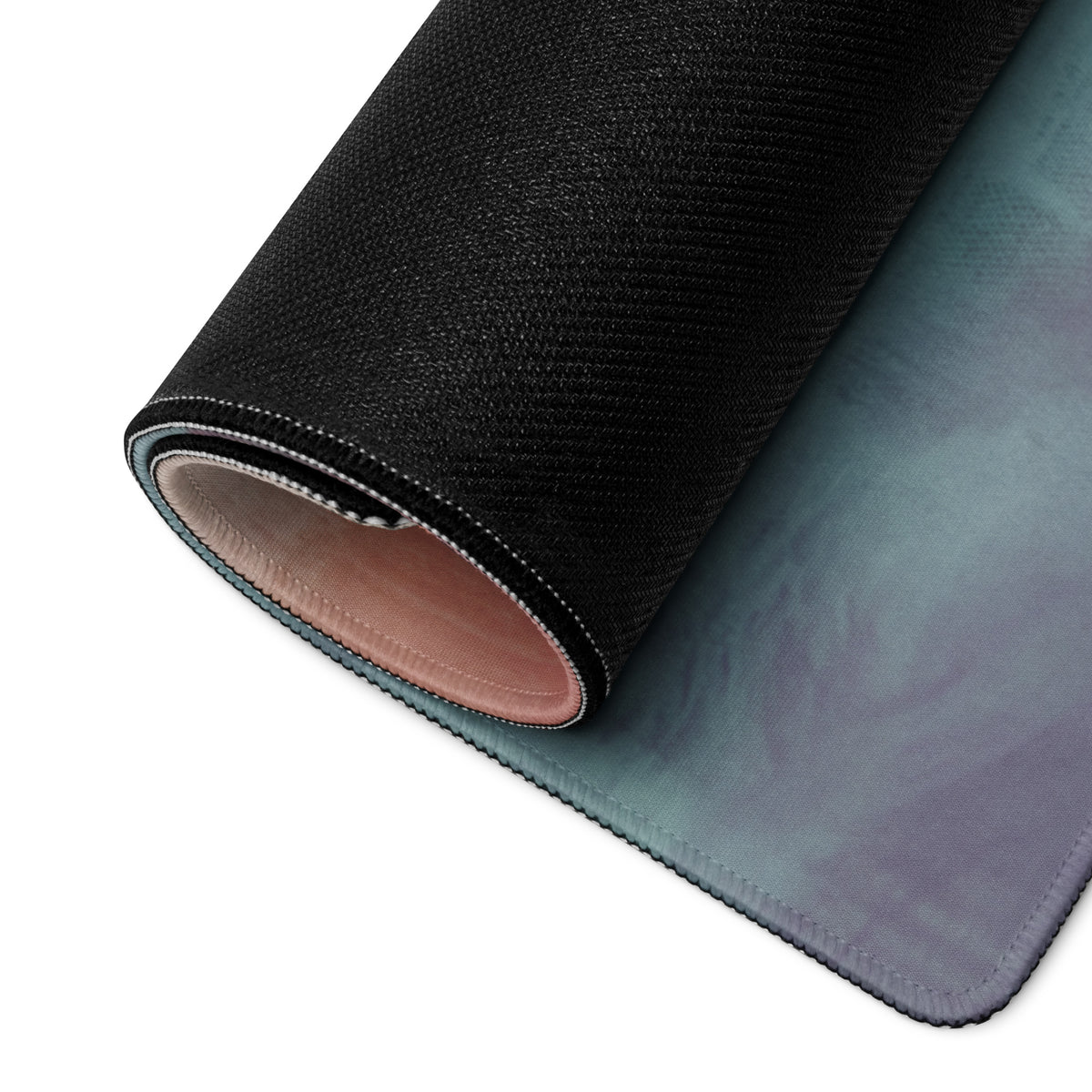 Porsche 911 Inspired Olive Green Restomod Rear Profile Desk Mat – Low-Friction Cloth Setup Mousepad