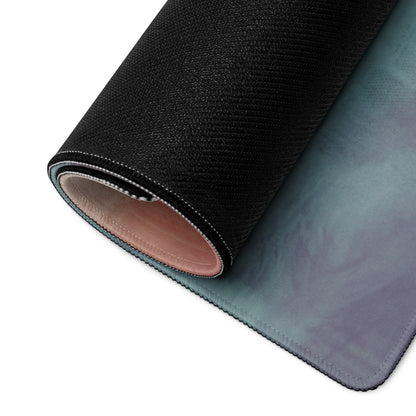 Porsche 911 Inspired Olive Green Restomod Rear Profile Desk Mat – Low-Friction Cloth Setup Mousepad