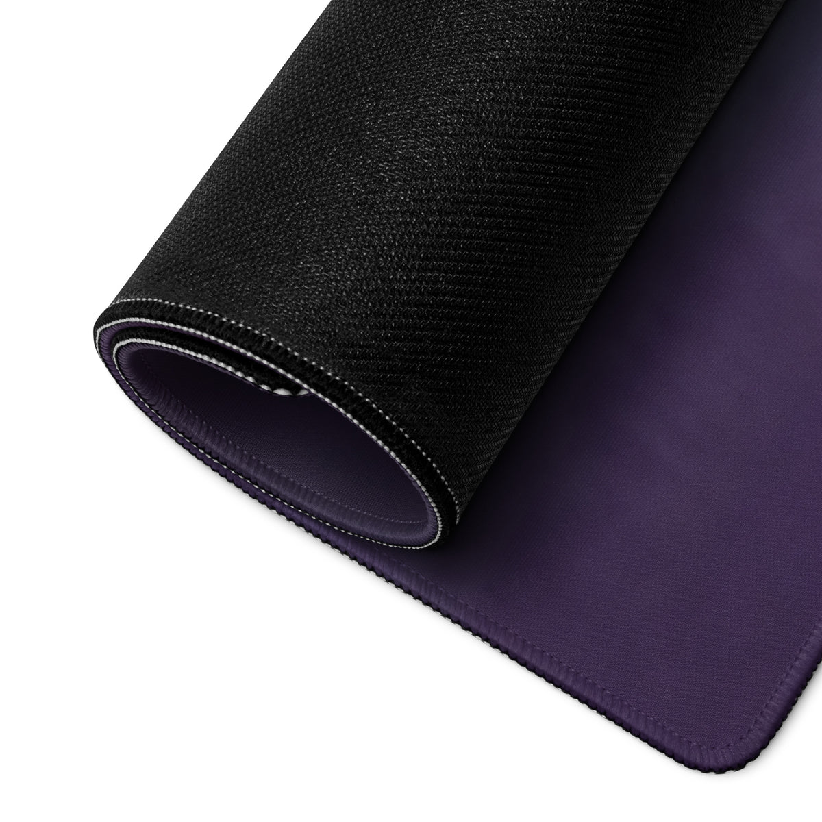 Nissan GT-R Inspired Stealth Black Gold Rim Desk Pad – Ultra-Glide Stitched Edge Gaming Mouse Mat
