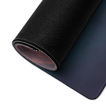 Nissan GT-R Inspired Pearl White Gold Rim Desk Mat – High-Precision XL Gaming Mousepad