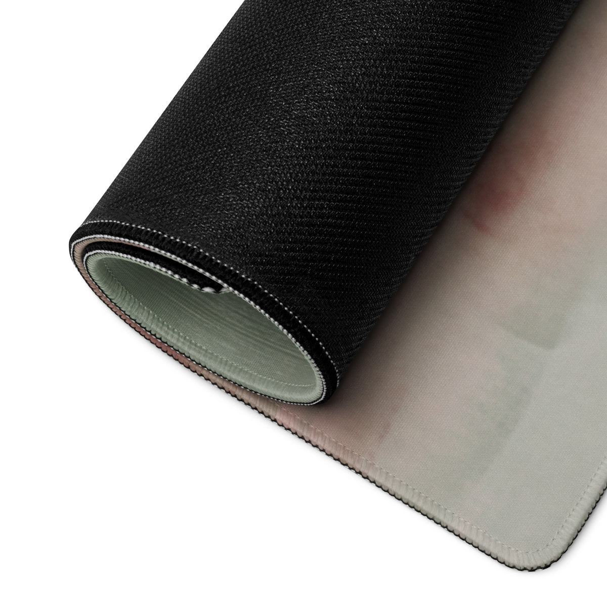 Nissan Z Inspired Ikazuchi Yellow Profile Desk Mat – Low-Friction Cloth Setup Mousepad