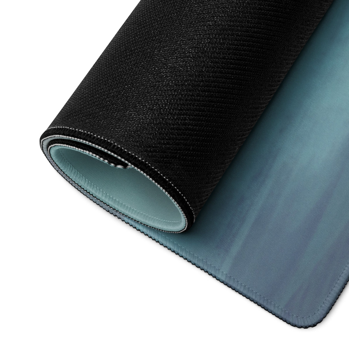 Nissan Z Inspired Seiran Blue Rear Profile Desk Pad – Ultra-Glide Stitched Edge Gaming Mouse Mat
