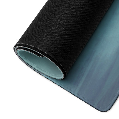 Nissan Z Inspired Seiran Blue Rear Profile Desk Pad – Ultra-Glide Stitched Edge Gaming Mouse Mat