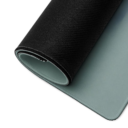 Nissan GT-R Inspired Ultimate Silver Widebody Desk Pad – Ultra-Glide Stitched Edge Gaming Mouse Mat