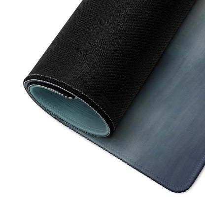 Dodge Charger Inspired Classic Crimson White Desk Pad – Ultra-Glide Stitched Edge Gaming Mouse Mat
