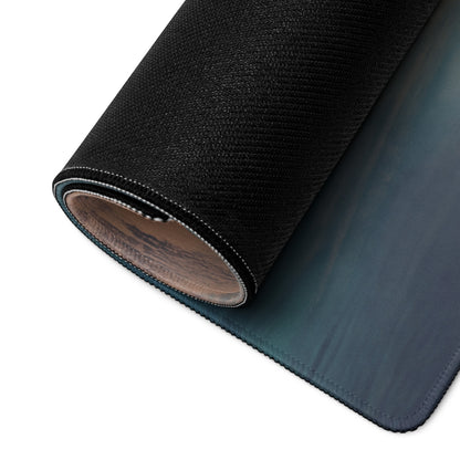 Ford Mustang Inspired Grabber Blue Boss Desk Mat – Low-Friction Cloth Setup Mousepad