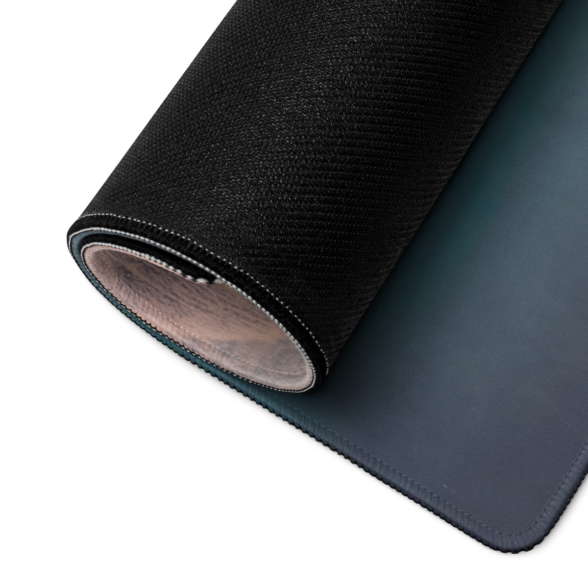 Chevrolet Camaro Inspired Steel Blue Restomod Desk Mat – Low-Friction Cloth Setup Mousepad