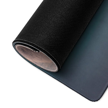 Chevrolet Camaro Inspired Steel Blue Restomod Desk Mat – Low-Friction Cloth Setup Mousepad
