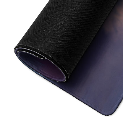 Ford GT Inspired Triple Yellow Aerodynamic Desk Mat – Low-Friction Cloth Setup Mousepad