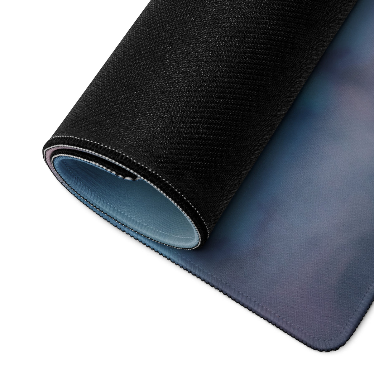 Ford Mustang Inspired Orange Fury Rear Desk Pad – Extended Non-Slip PC Mouse Mat