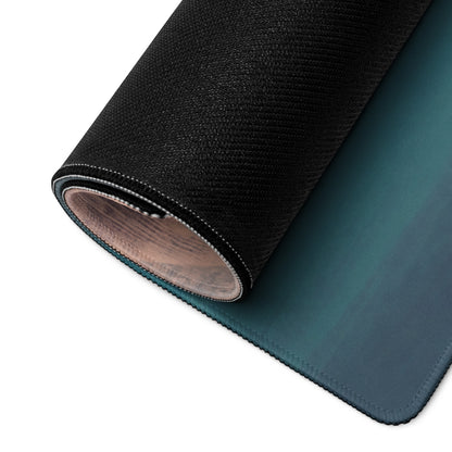 Dodge Challenger Inspired Pearl Red Rim Rear Desk Pad – Extended Non-Slip PC Mouse Mat