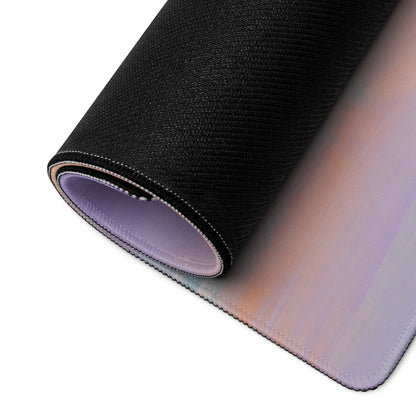 Dodge Challenger Inspired Pitch Black Widebody Desk Pad – Ultra-Glide Stitched Edge Gaming Mouse Mat