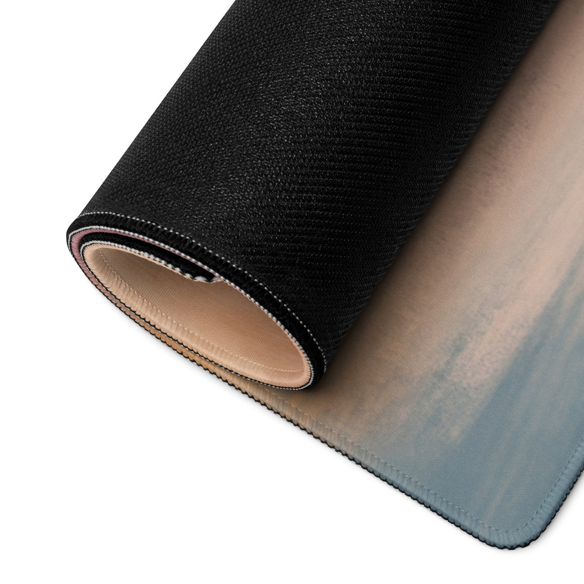Bugatti Bolide Inspired Gaming Mouse Pad – Yellow and Black Track Hypercar Extended Desk Mat