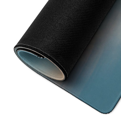 Ferrari fxx-k evo inspired apex edition desk mat black and teal gradient low-friction xl gaming mousepad with stitched edges