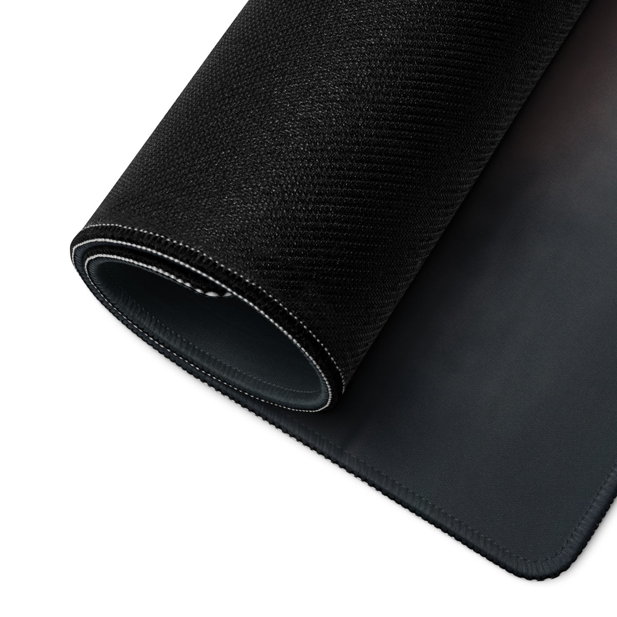 Black textured low-friction cloth mousepad with smooth non-slip surface and reinforced edges for porsche 911 gt3 rs setup