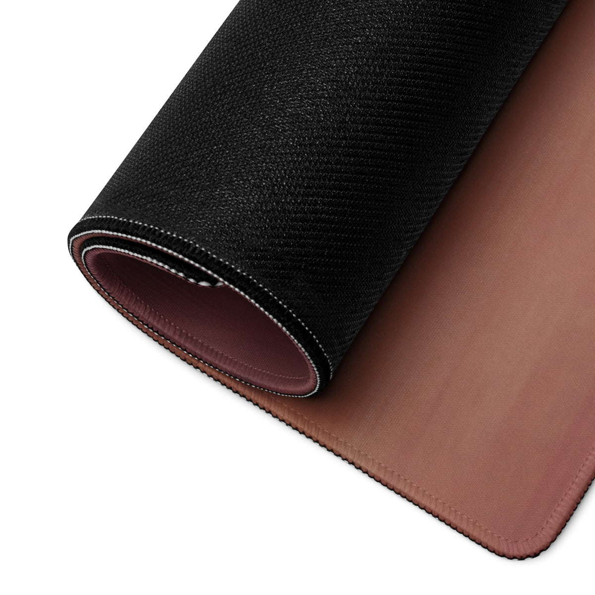 Bugatti chiron inspired silver horizon desk mat black and brown dual sided mousepad with textured outer surface and smooth lining