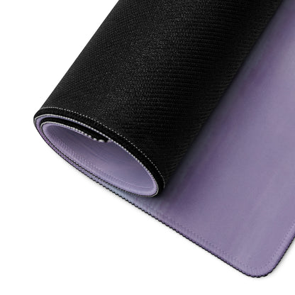 Porsche 911 GT3 RS inspired chalk red accent extended mousepad with black and lavender two-sided textured stitched edges
