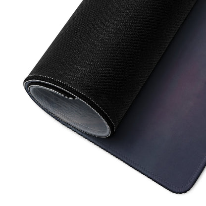 Black textured gaming mousepad with subtle gradient finish and stitched edges inspired by porsche 911 gt3 yellow