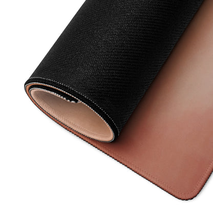 Kawasaki Ninja H2 Inspired Extended Desk Mat, Supercharged Hyperbike Office Decor, Stitched Edges