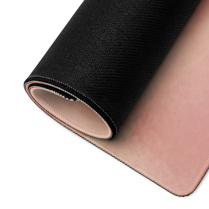 Bmw s1000rr inspired large mouse pad blue edition with black and pink dual-sided textured and smooth surfaces