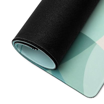 Cute Ocean Friends Gaming Mouse Pad - Blue Teal Mat For Cute Setup