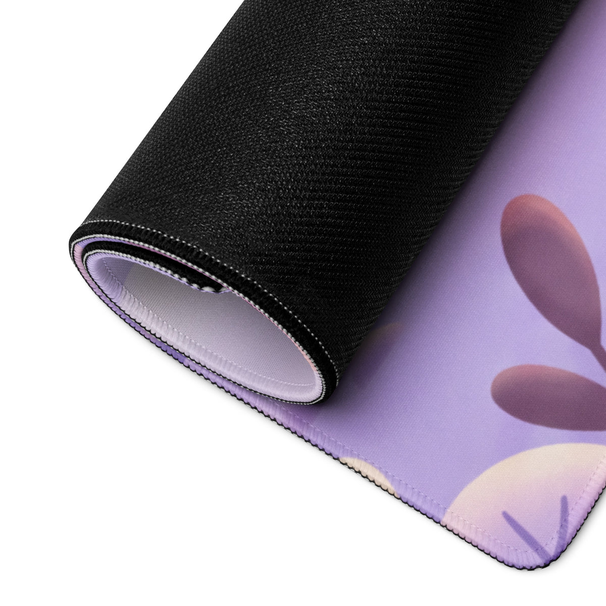 Cute Purple Cloud Galaxy Mouse Pad With Playful Design