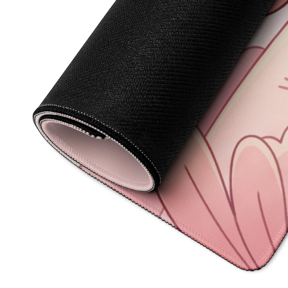 Pink Moon Galaxy Cute Gaming Mouse Pad