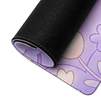 Cute Purple Galaxy Girly Gaming Mouse Pad