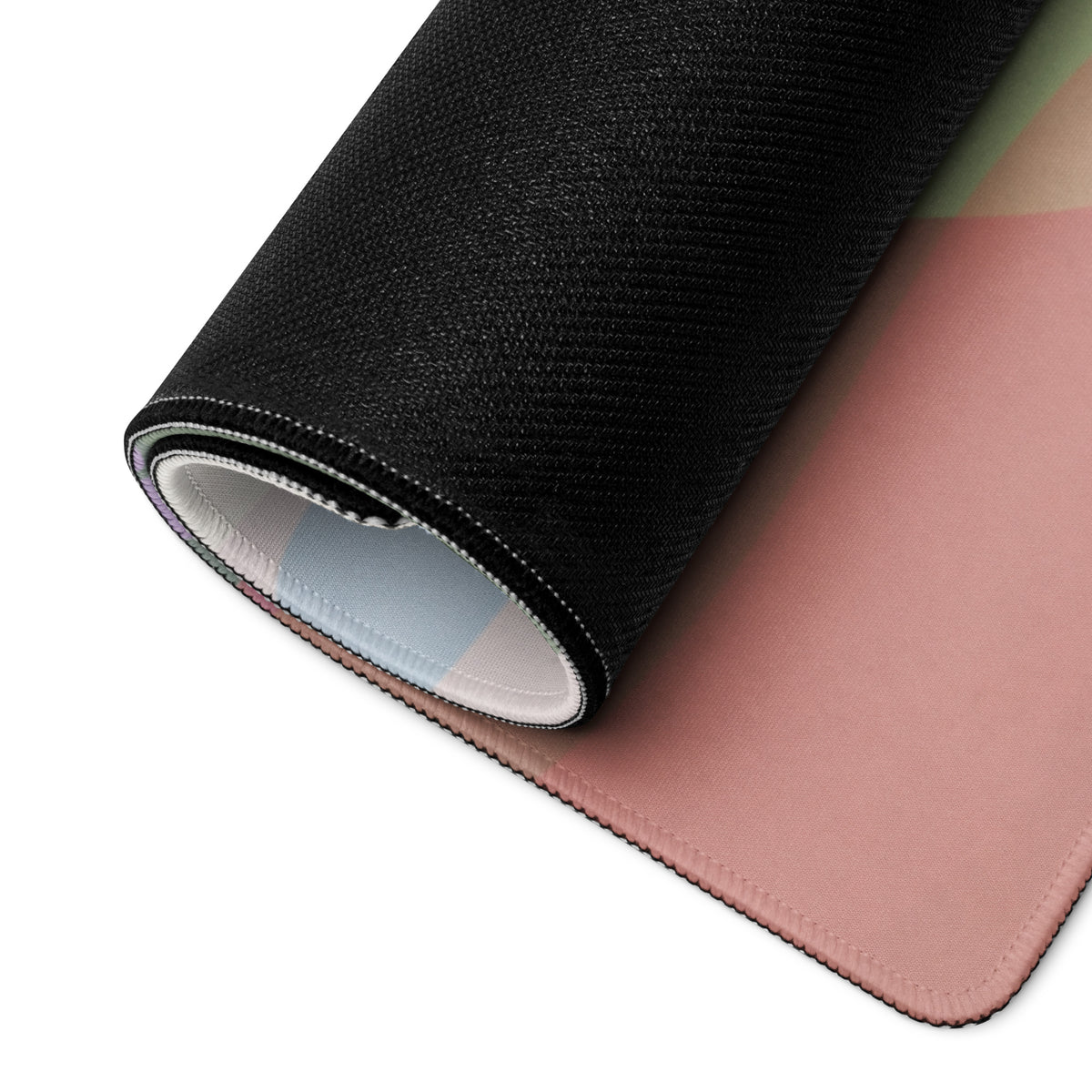 Cute Pink Cloudy Garden Gaming Mouse Pad