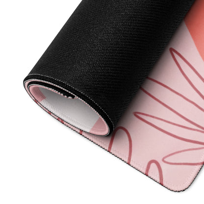 Pink Cat Themed Gaming Mouse Pad