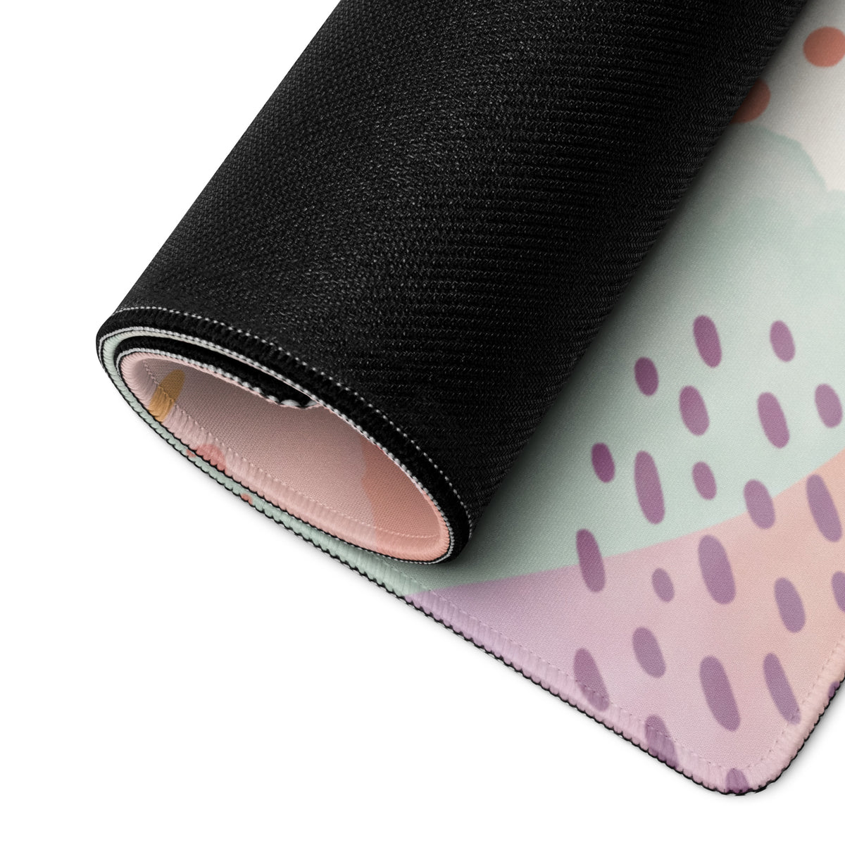 Pastel Kitty Butterflies Gaming Mouse Pad