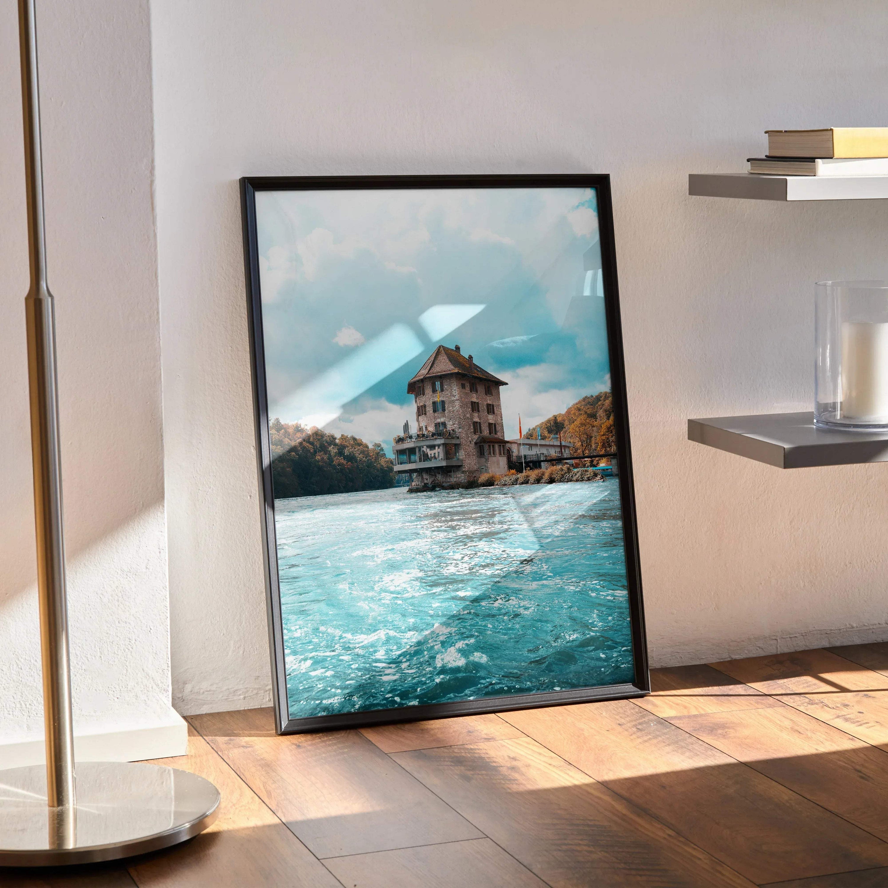 Stunning Architectural Building Wall Art Poster | Vertical - Throttle Designs