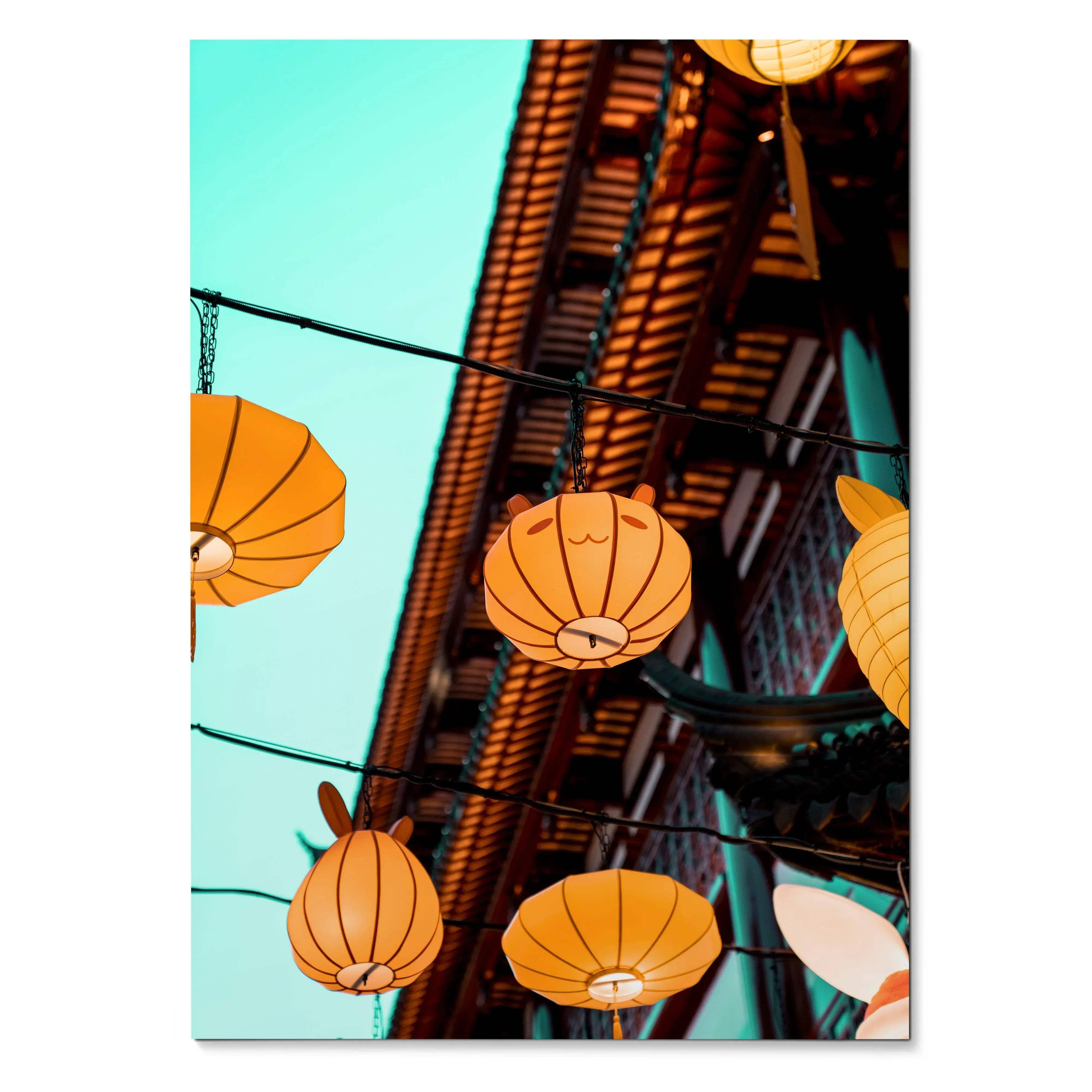 Serene Nature Landscape Wall Art Poster | Vertical - Throttle Designs