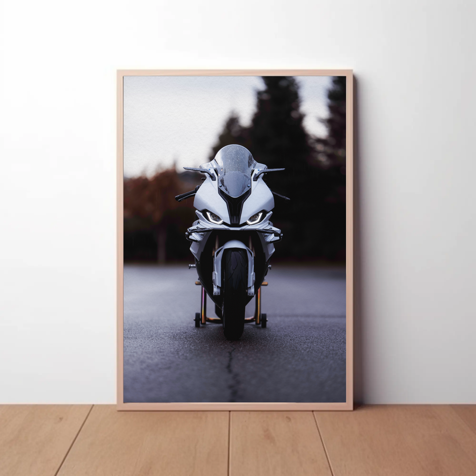 BMW S1000RR Motorcycle Poster #072 - Throttle Designs