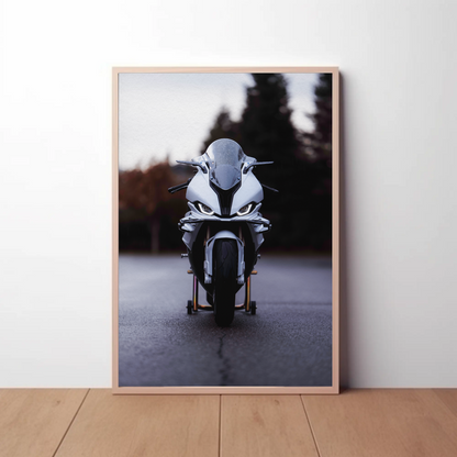 BMW S1000RR Motorcycle Poster #072 - Throttle Designs