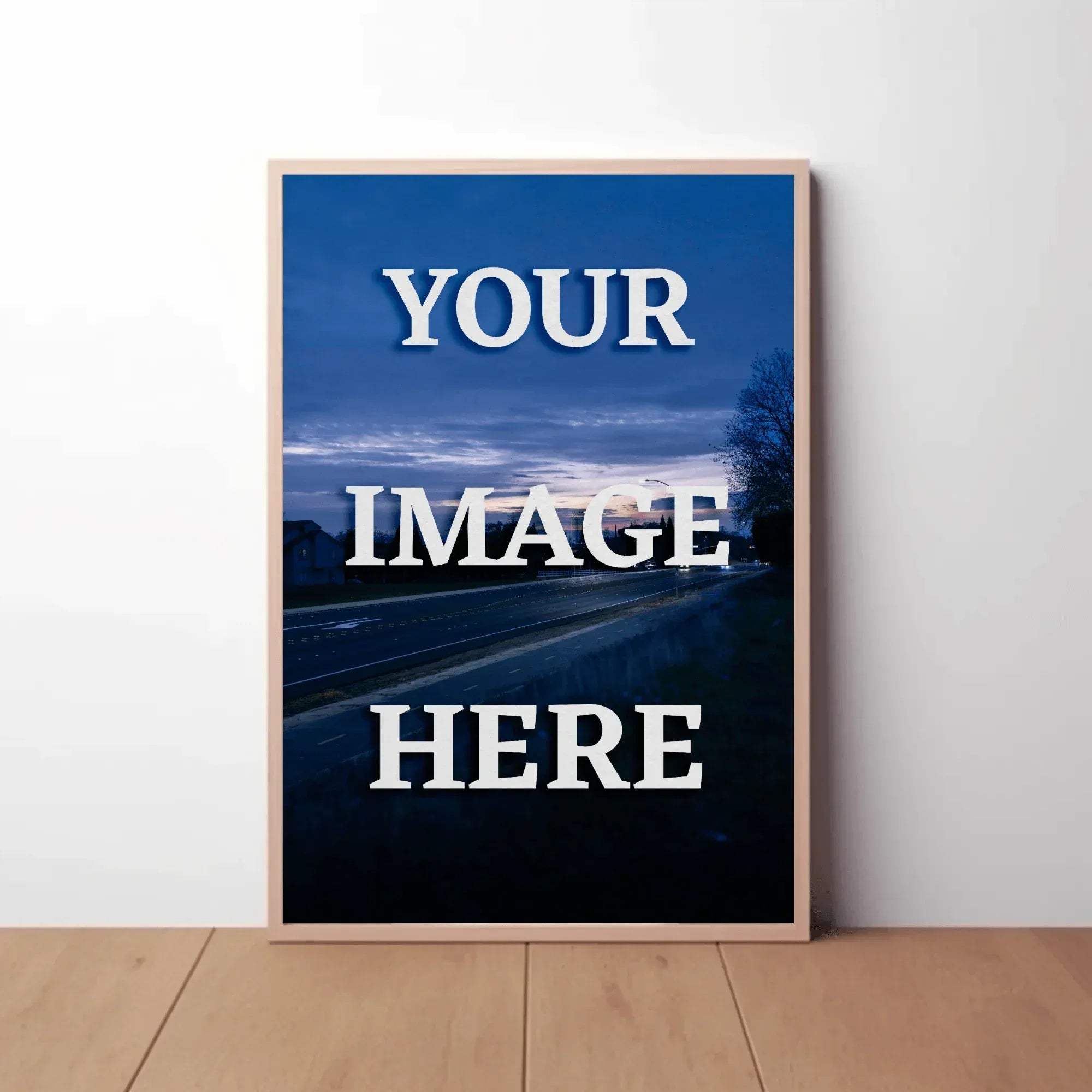 Custom Satin Poster Print - Personalize Wall Art with Your Own Photo