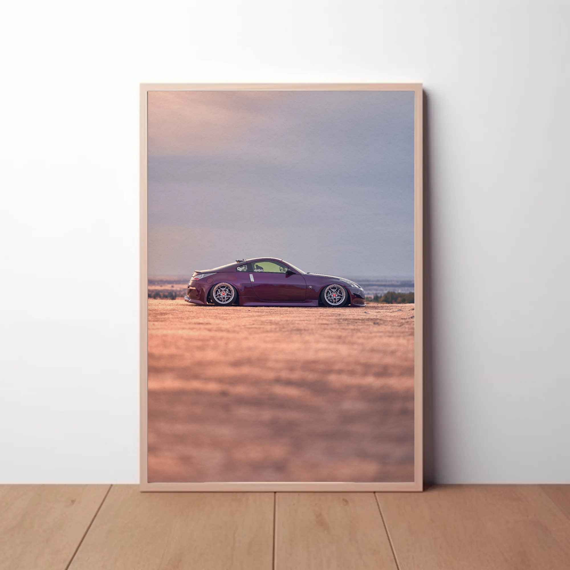 Nissan 350z Automotive Car Poster #002 - Throttle Designs