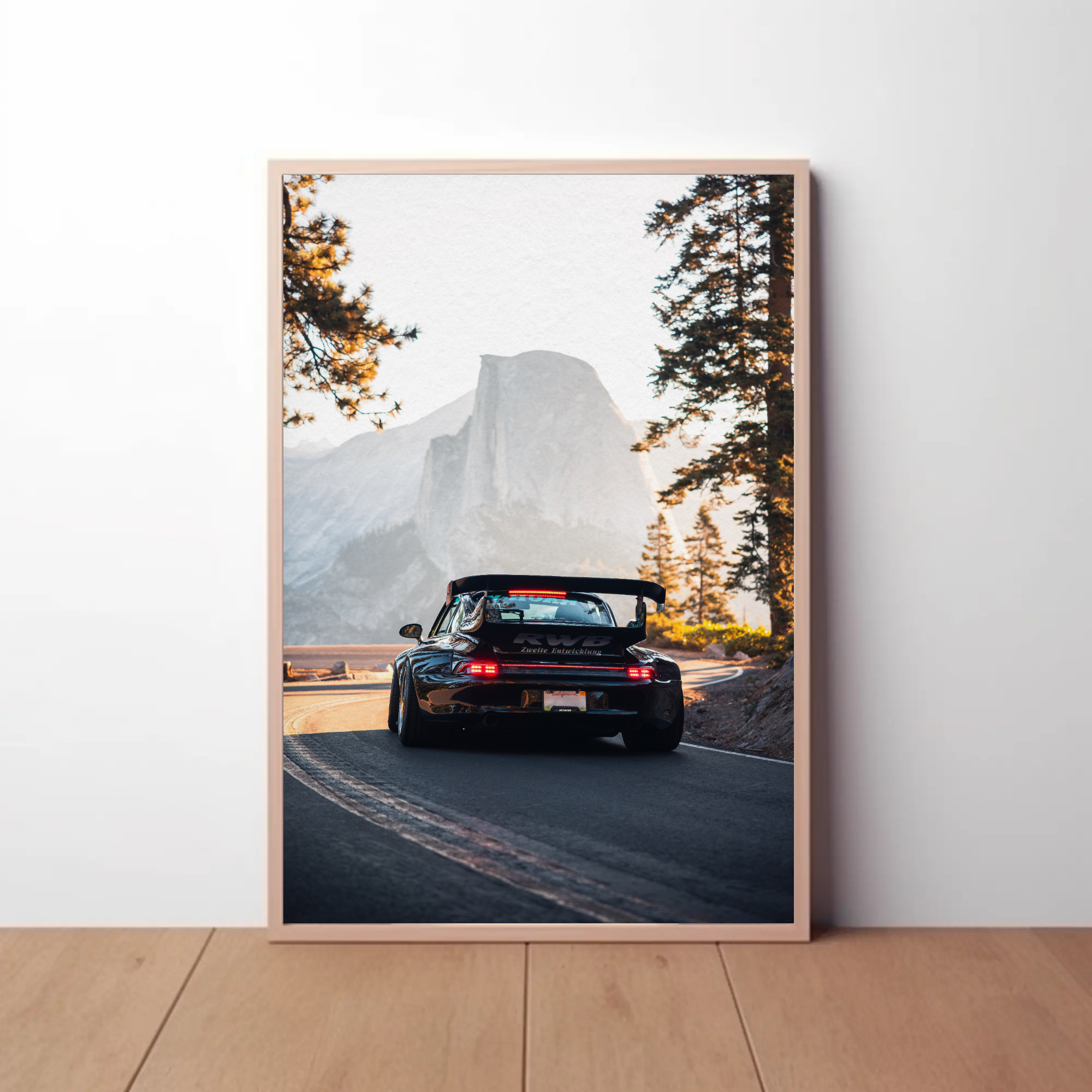 Stunning RWB Porsche 911 Art Print #003 for Car Lovers and Collectors - Throttle Designs