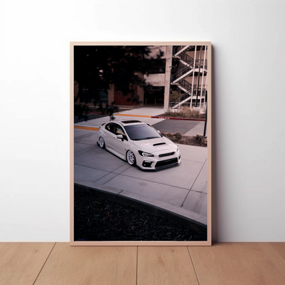 Subaru WRX Automotive Car Poster #034 - Throttle Designs