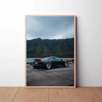 Audi R8 Supercar Wall Art Masterpiece #001 - Throttle Designs