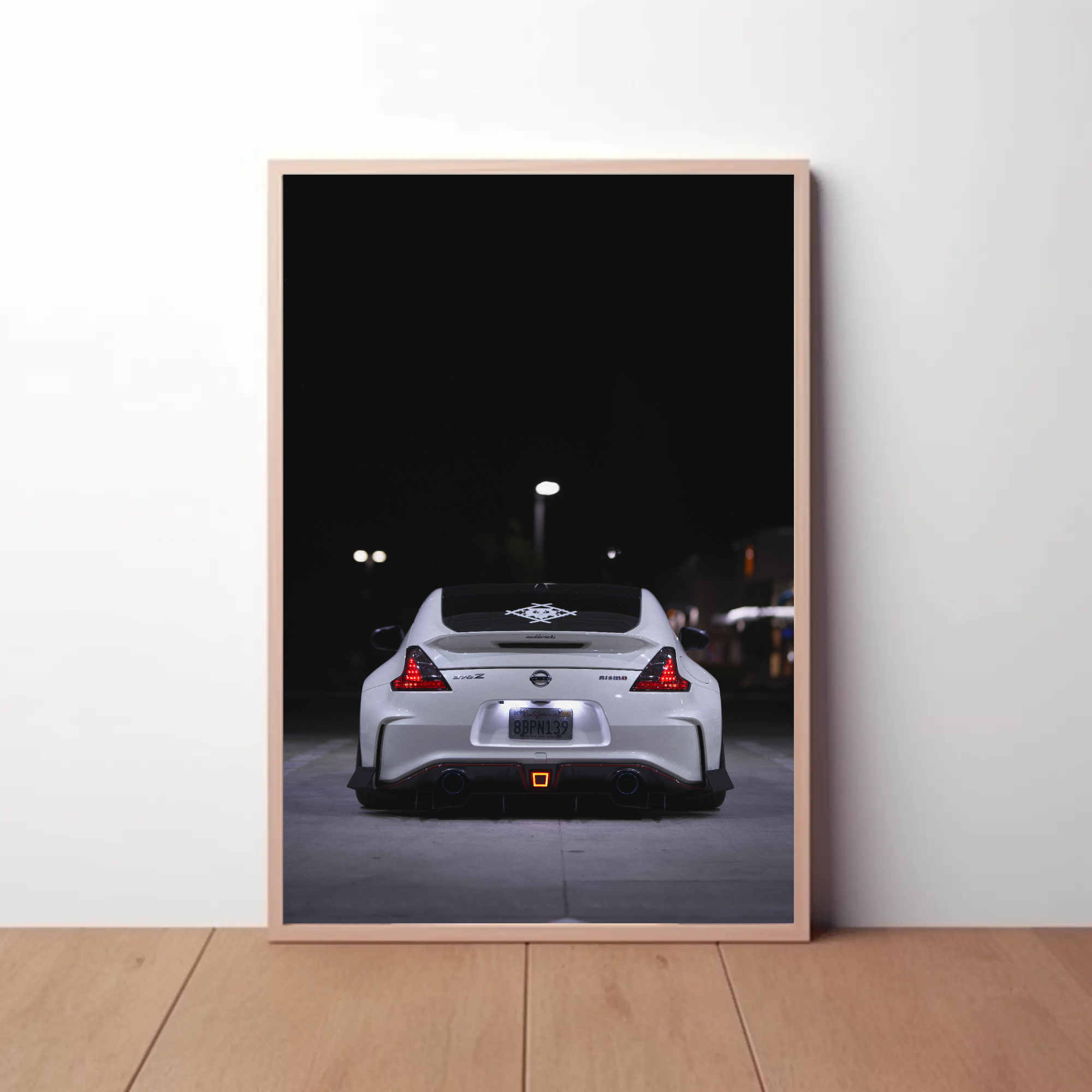 Nissan 370z Automotive Car Poster #006 - Throttle Designs