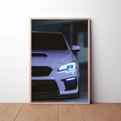 Subaru WRX Automotive Car Poster #006 - Throttle Designs