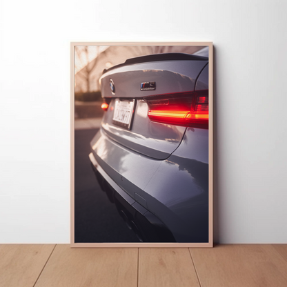 BMW G80 M3 Automotive Car Poster #002 - Throttle Designs