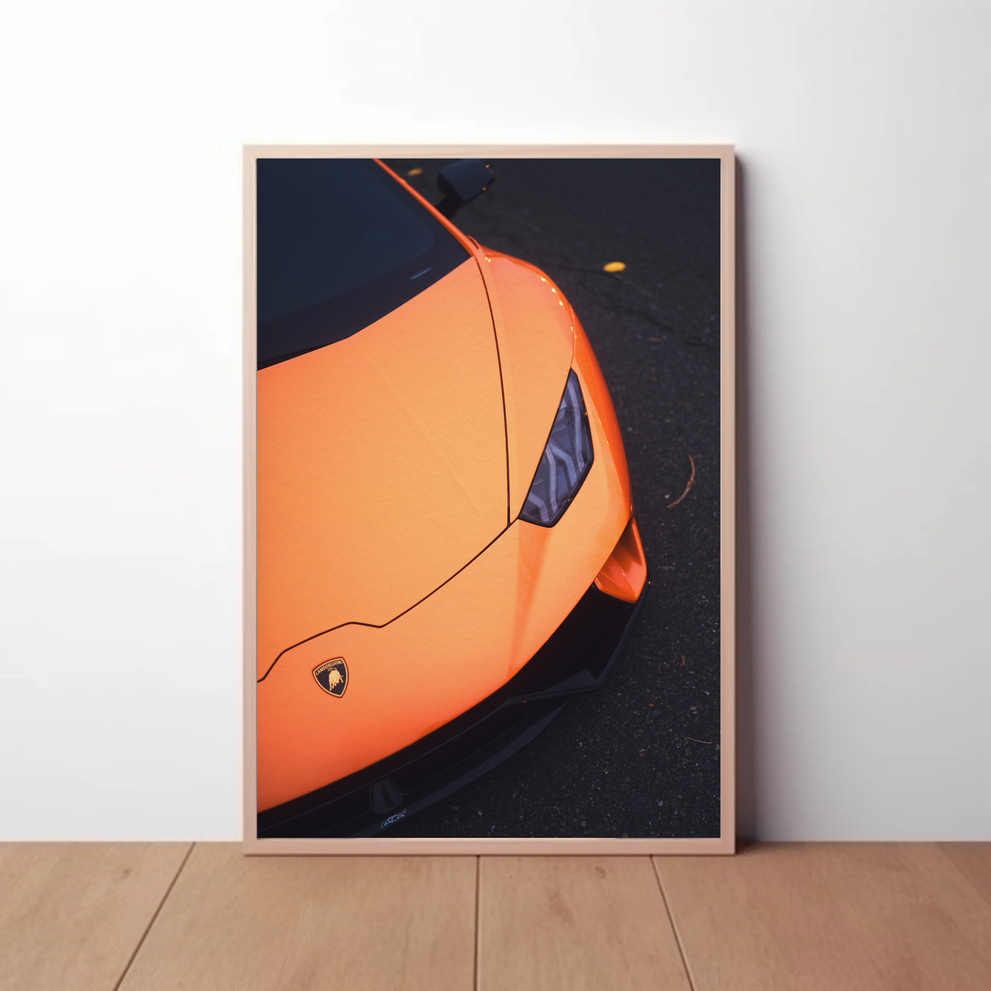 Lamborghini Huracan Automotive Car Poster #041 - Throttle Designs