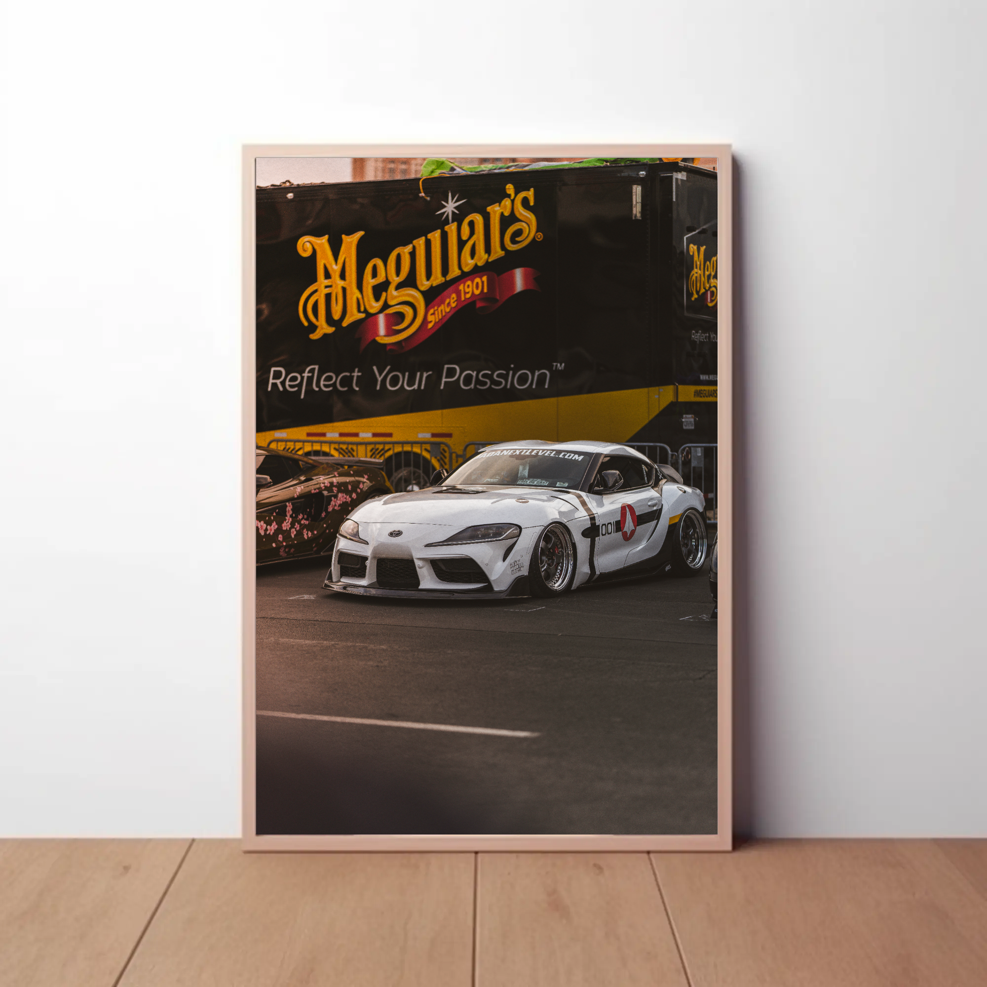 Toyota Supra Mk5 Automotive Car Poster #004 - Throttle Designs